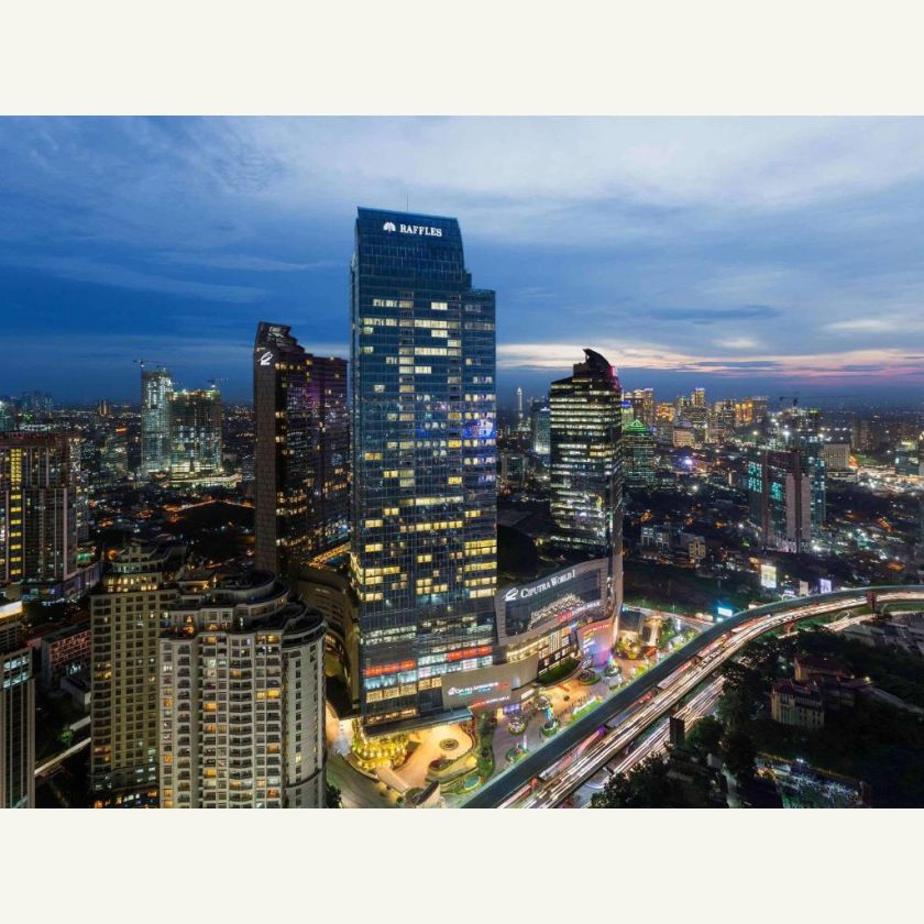 남부 자카르타 최고급 럭셔리 Raffles Jakarta