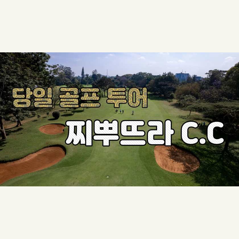 수라바야 찌뿌뜨라 골프클럽 당일 골프투어 - 도심 접근성 뛰어난 가성비 코스