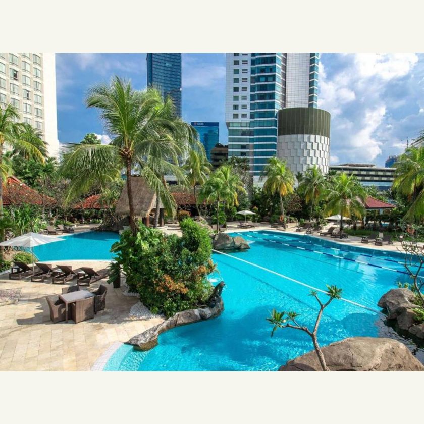Thamrin 중심 5성급 럭셔리 호텔 Grand Hyatt Jakarta