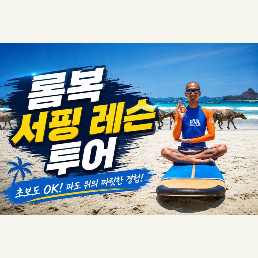 롬복 데이투어 서핑투어